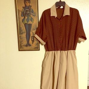 Vintage 80s dress